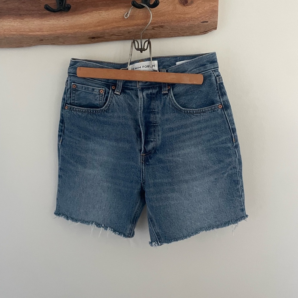 Aritzia Denim Forum Cutoff Shorts